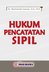 Image of Hukum pencatatan sipil