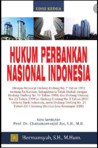 Image of Hukum perbankan nasional indonesia