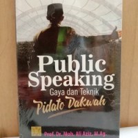Image of Public speaking: Gaya dan teknik pidato dakwah