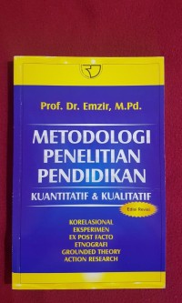 Image of Metodologi penelitian pendidikan : kuantitatif & kualitatif
