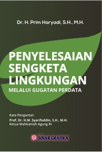 Image of Penyelesaian sengketa lingkungan melalui gugatan perdata
